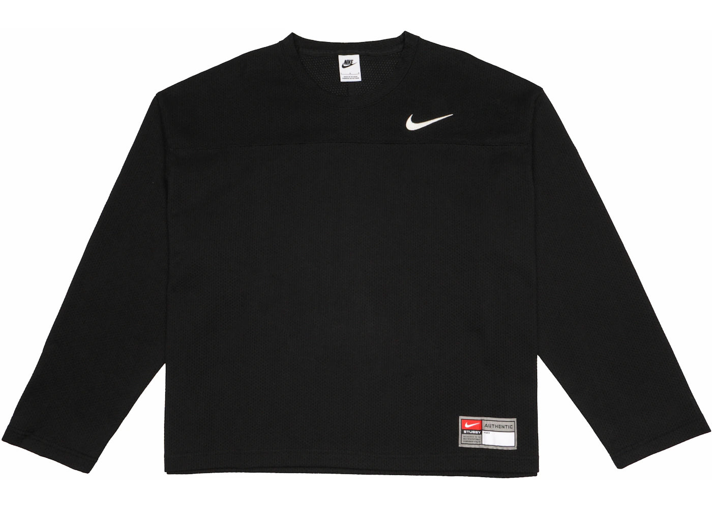 Stussy x Nike Dri-FIT Mesh Jersey (Asia Sizing) Black