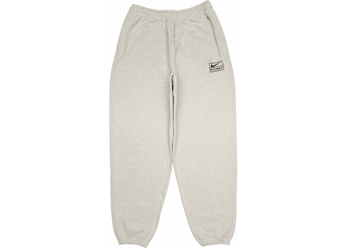 Stussy x Nike NRG BR Fleece Sweatpants (FW23) Grey Heather