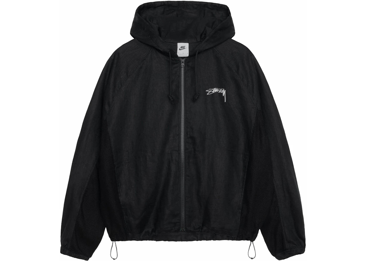 Stussy x Nike Linen Shell Jacket (Asia Sizing) Black