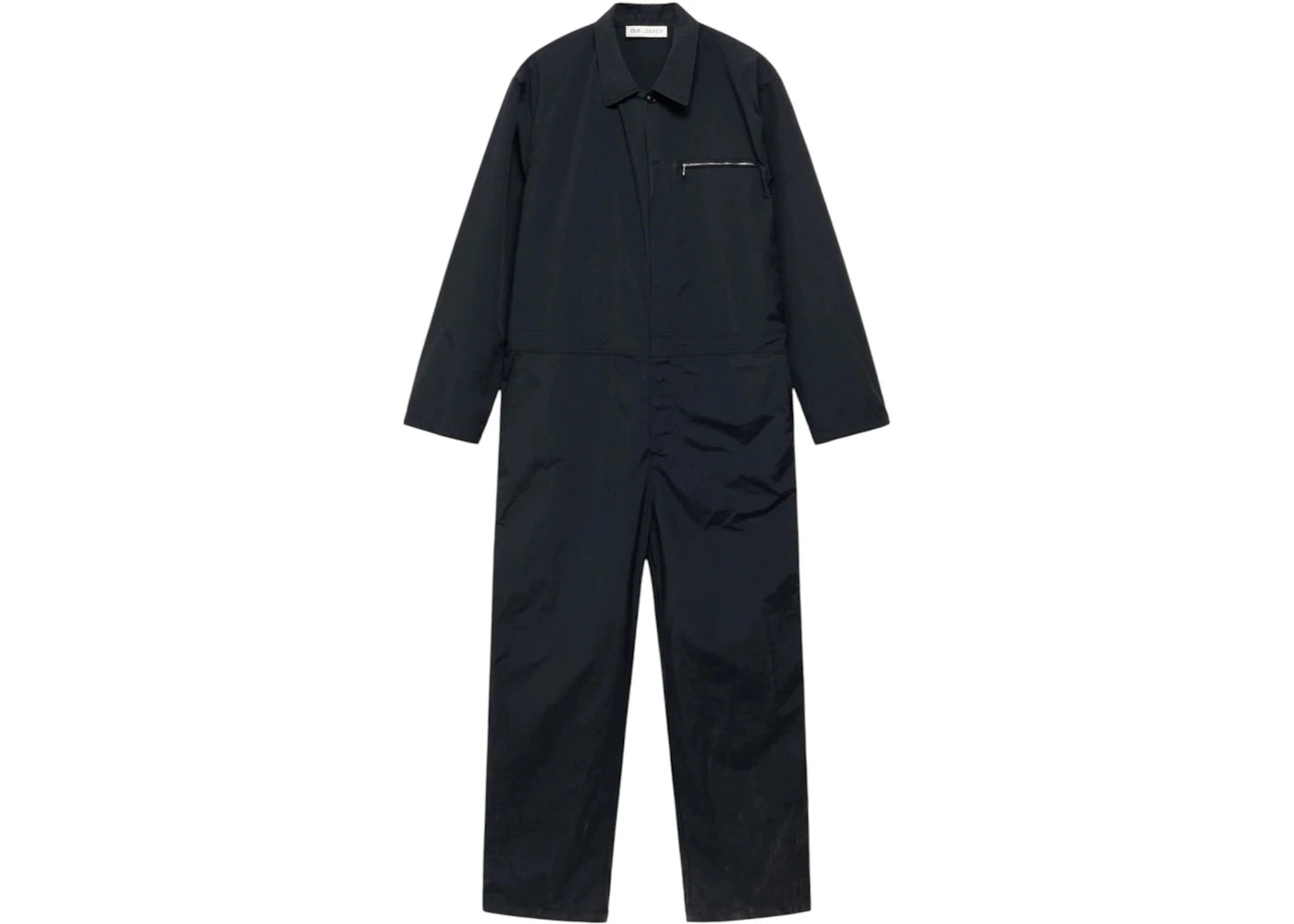 Stussy x Our Legacy Work Shop Boilersuit Midnight Nylon Taffeta