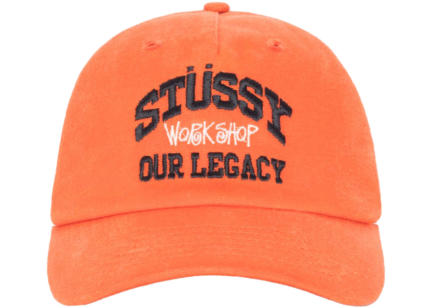 Stussy x Our Legacy Work Shop Low Profile Trucker Cap Fire
