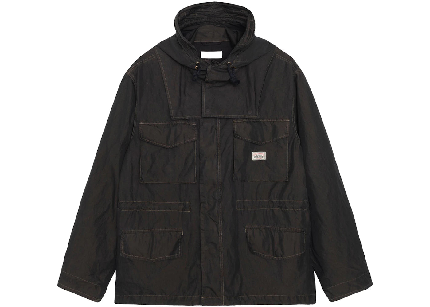Stussy x Our Legacy Work Shop Ranger Jacket Soot Black Solaro