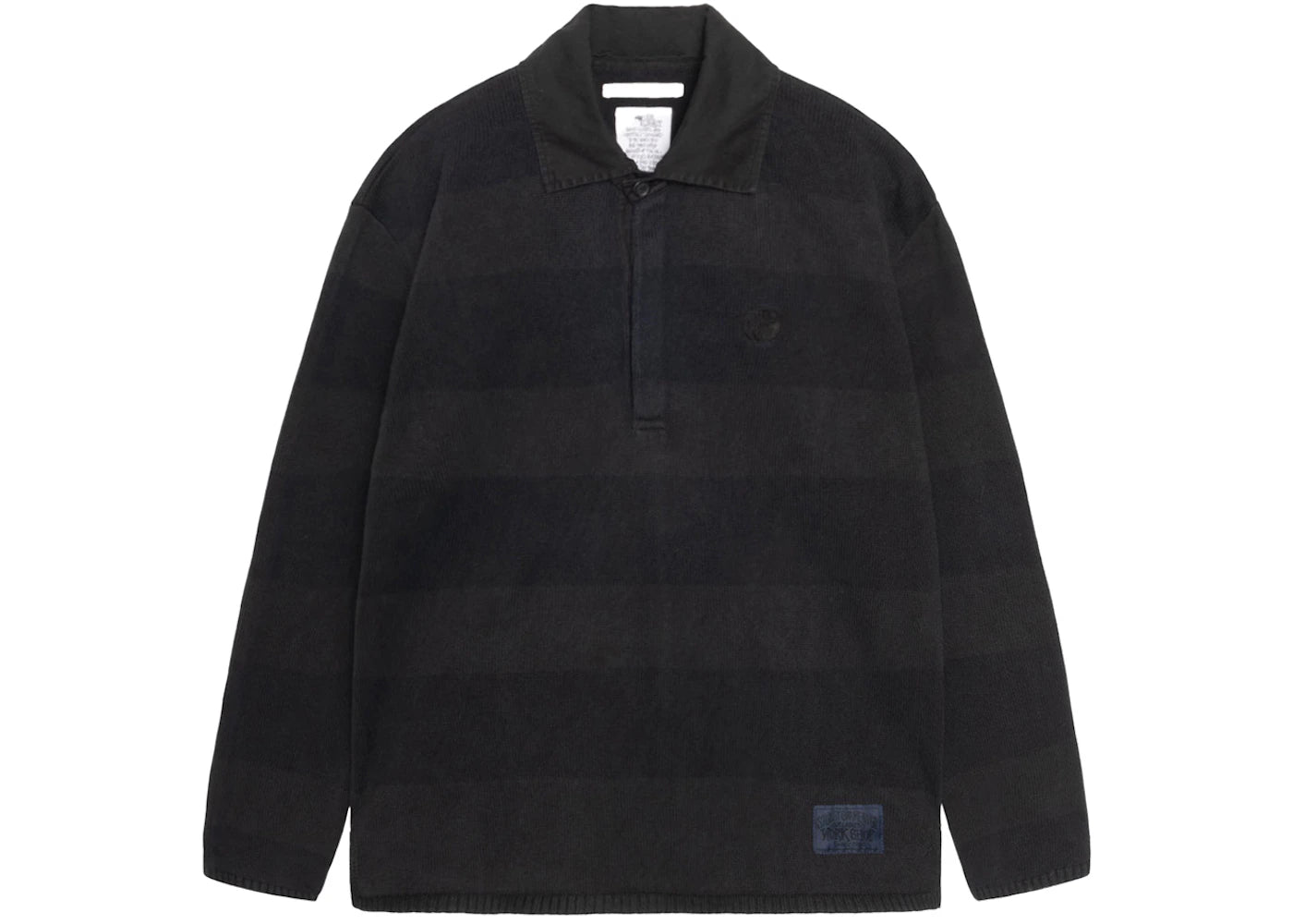 Stussy x Our Legacy Work Shop Rugby Knit Mud Overdye Stripe