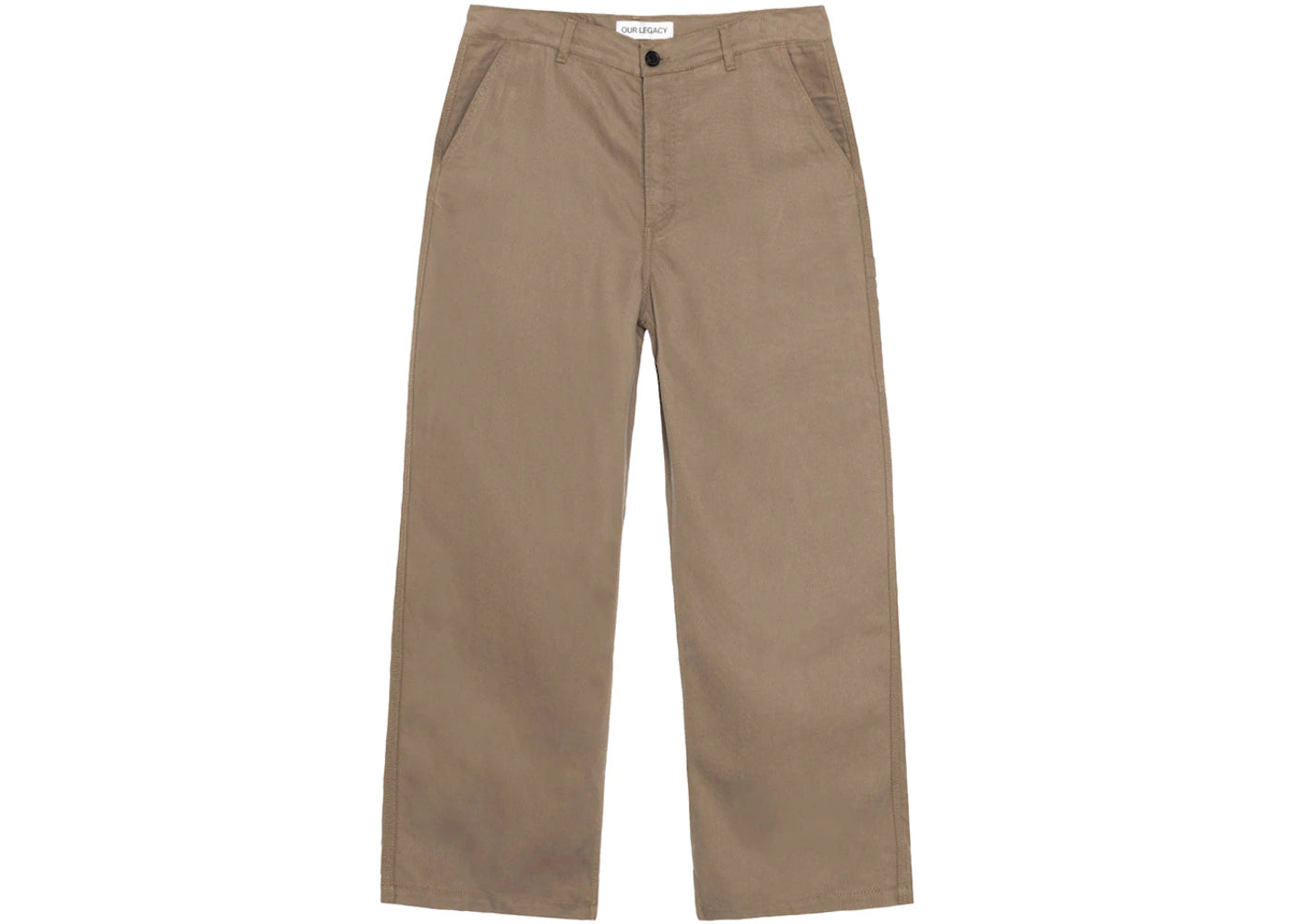Stussy x Our Legacy Work Shop Twill Work Pant Olive Cavalry Twill