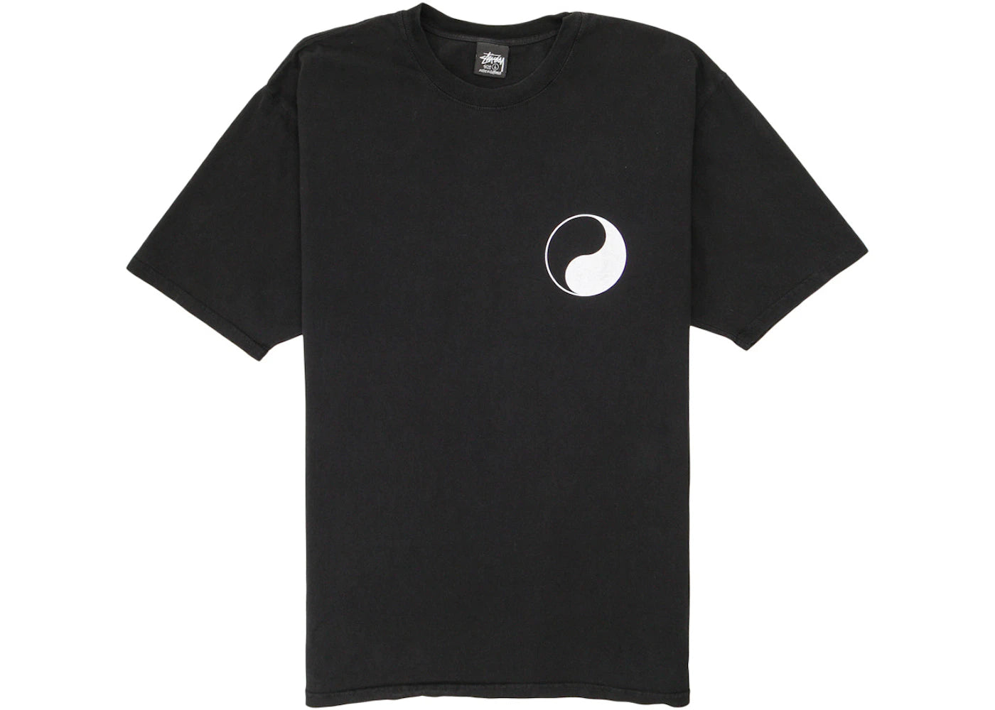 Stussy x Our Legacy Work Shop Yin Yang Pigment Dyed Tee Black