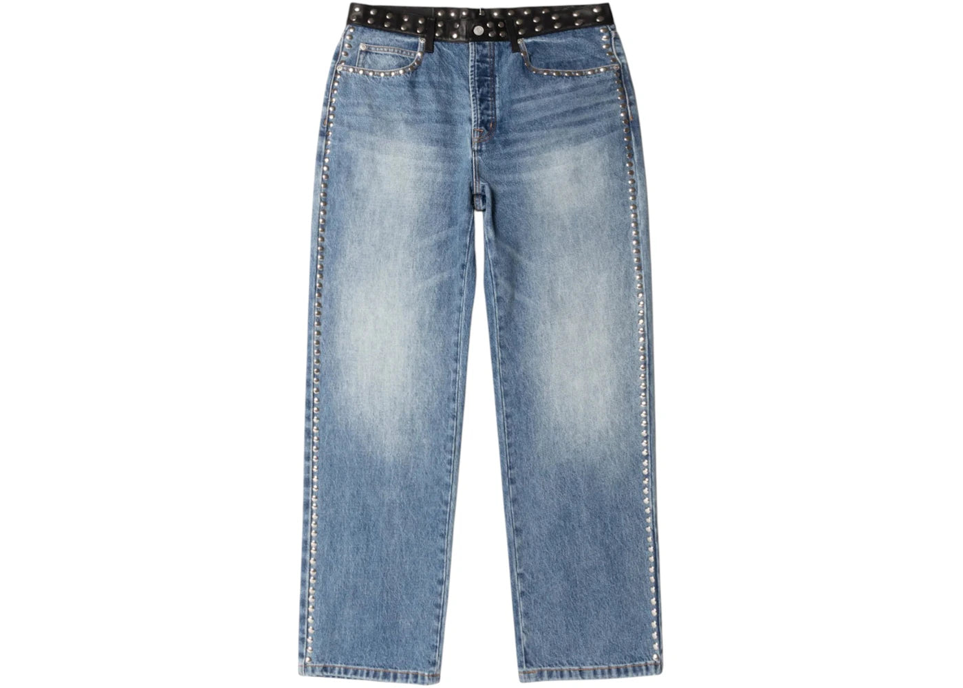 Stussy x Wales Bonner Studded Jean Washed Blue