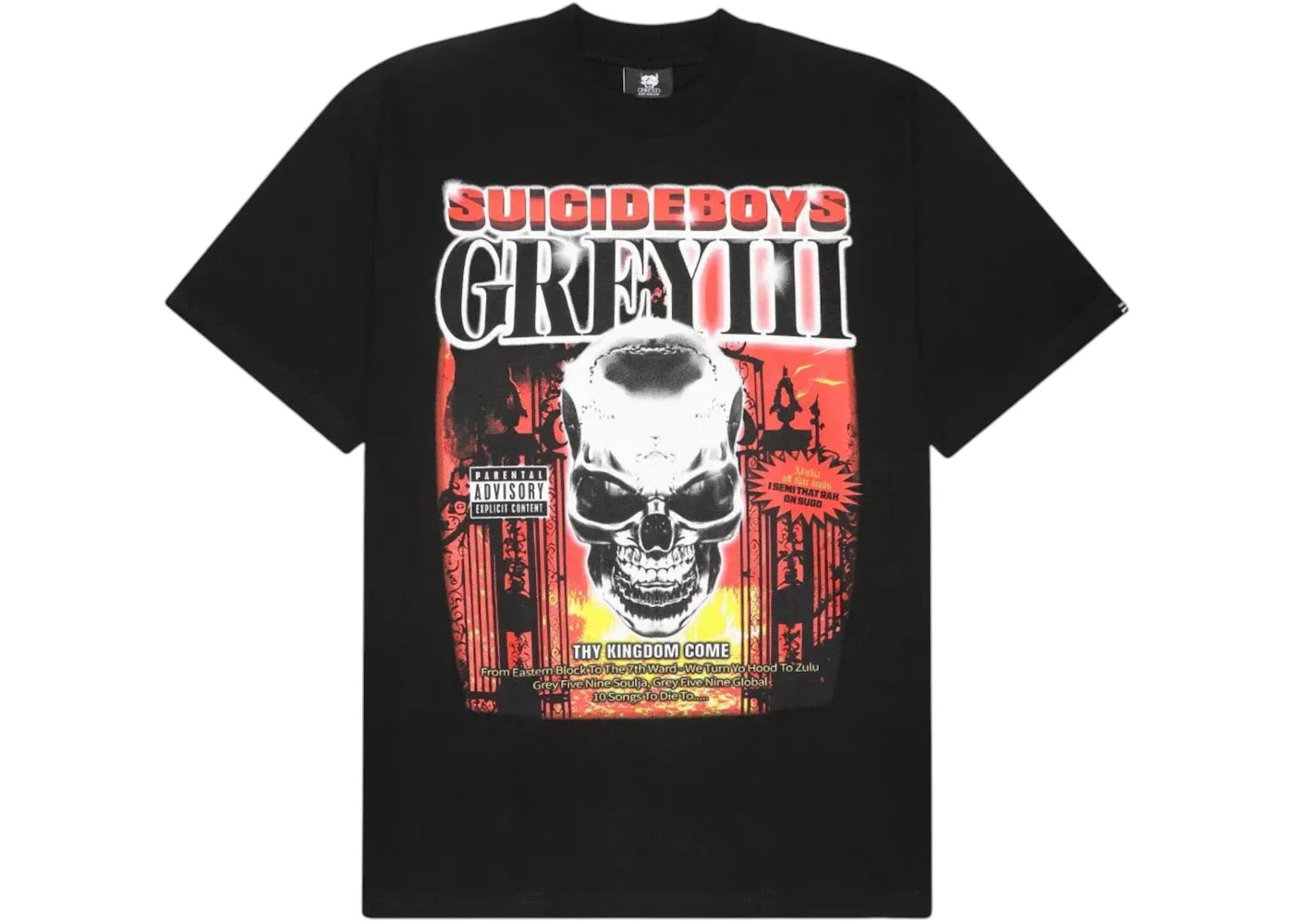 $uicideboy$ G59 Records Grey III Tee Black