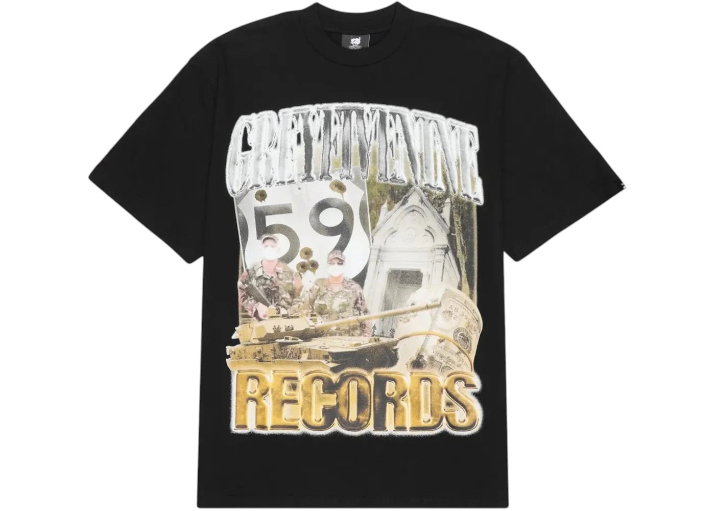$uicideboy$ G59 Records Guerillas Tee Black