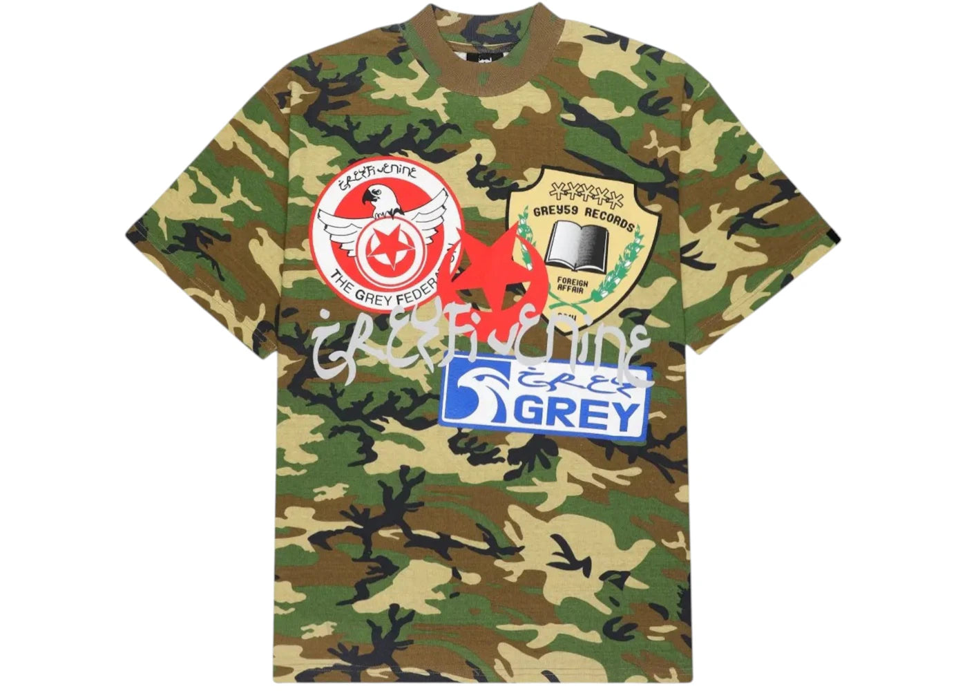 $uicideboy$ G59 Records Patches Tee Camo