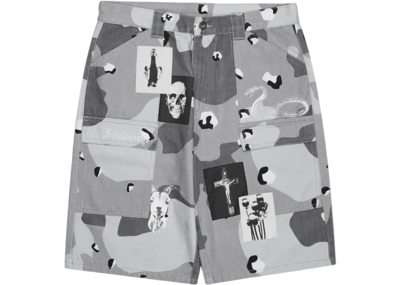 $uicideboy$ G59 Records Prophet Cargo Short Camo