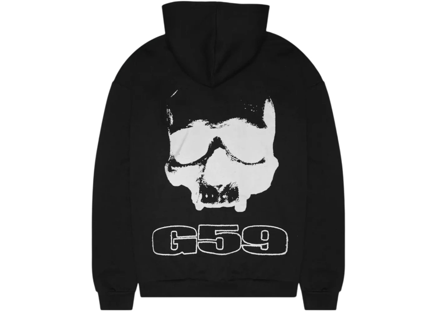 $uicideboy$ G59 Records Skull Logo Reflective Hoodie Black