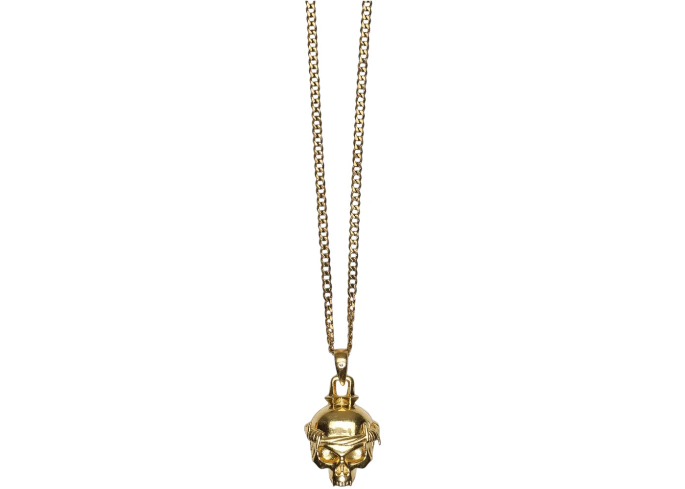 $uicideboy$ G59 Records Skull Pendant Gold