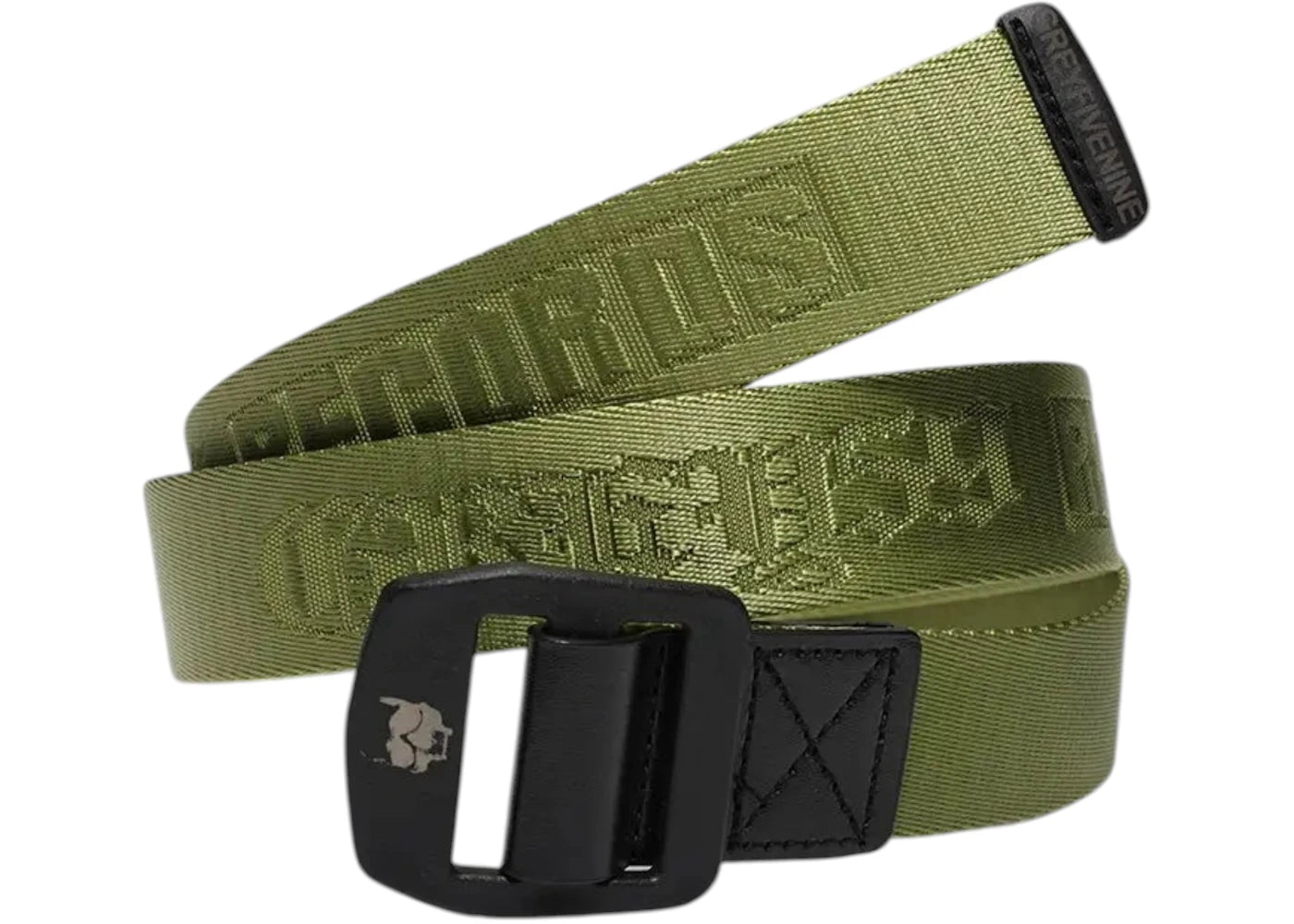 $uicideboy$ G59 Records Xerox Debossed Web Belt Green