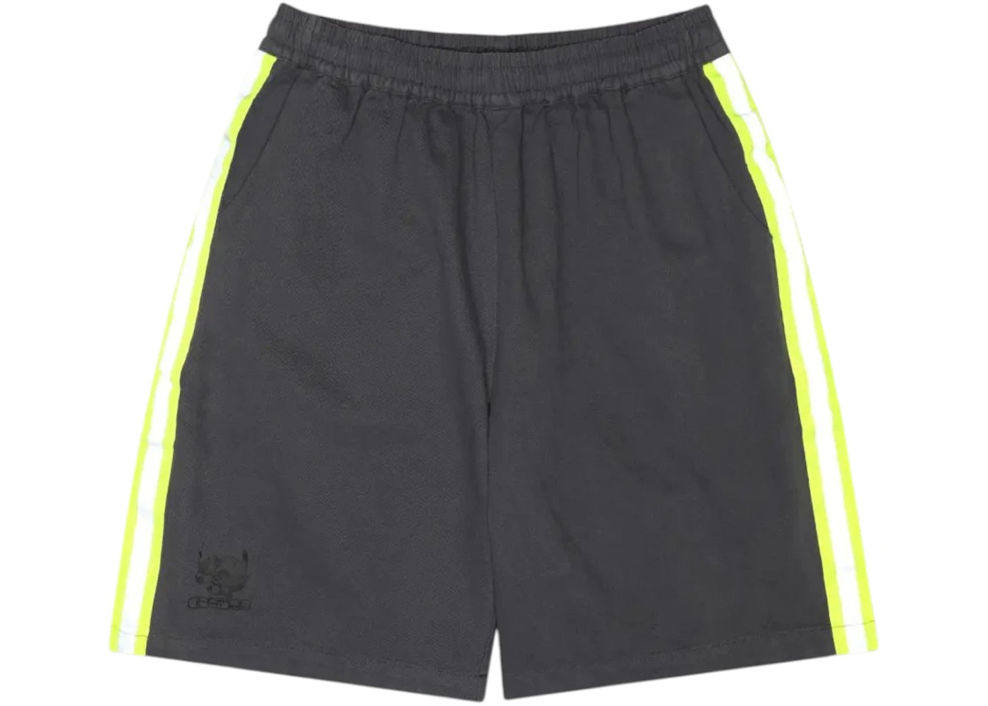 $uicideboy$ Relaxed Cotton Twill Work Short Grey