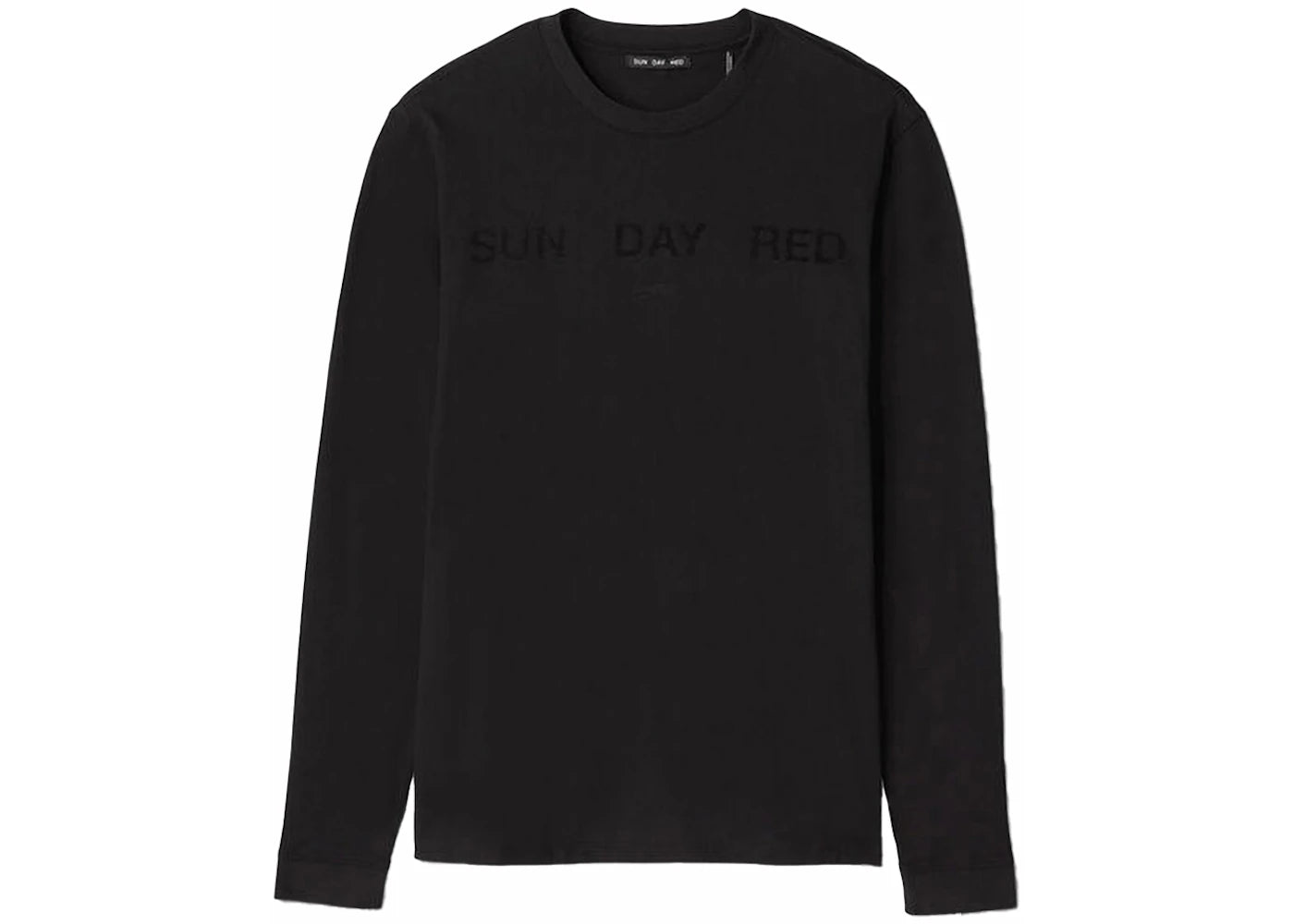Sun Day Red x Tiger Woods Long Sleeve Dark Nebula T-Shirt Black
