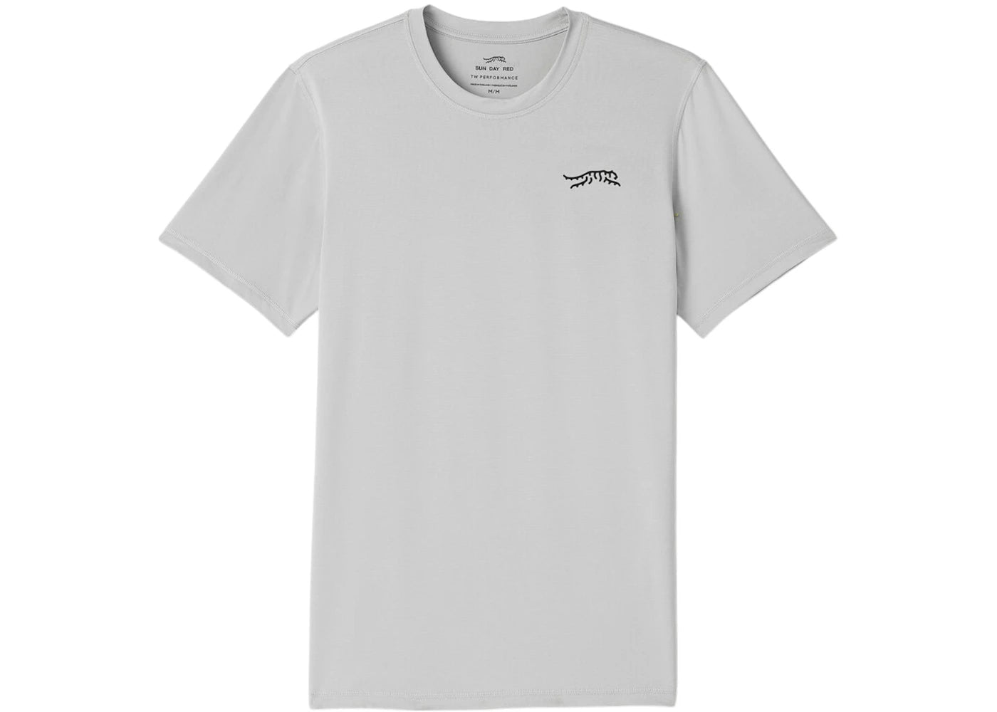 Sun Day Red x Tiger Woods Performance Short Sleeve Tech Tee Shark Skin Grey