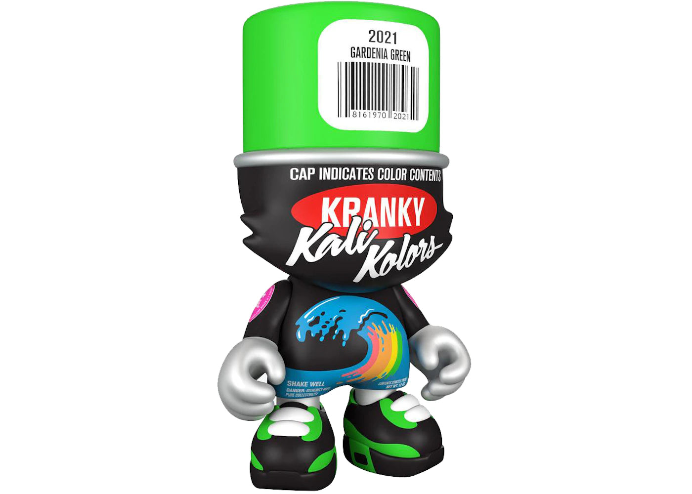 Superplastic Gardenia Green Superkranky by Sket One Figure