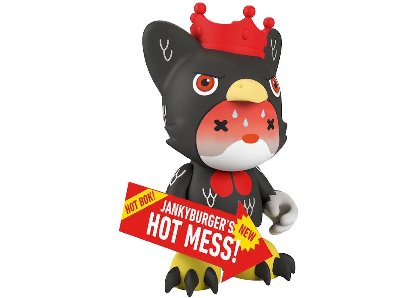 Superplastic King Janky The 5.5 "General Janky's Hot 'N Sweaty Wings" Edition Figure