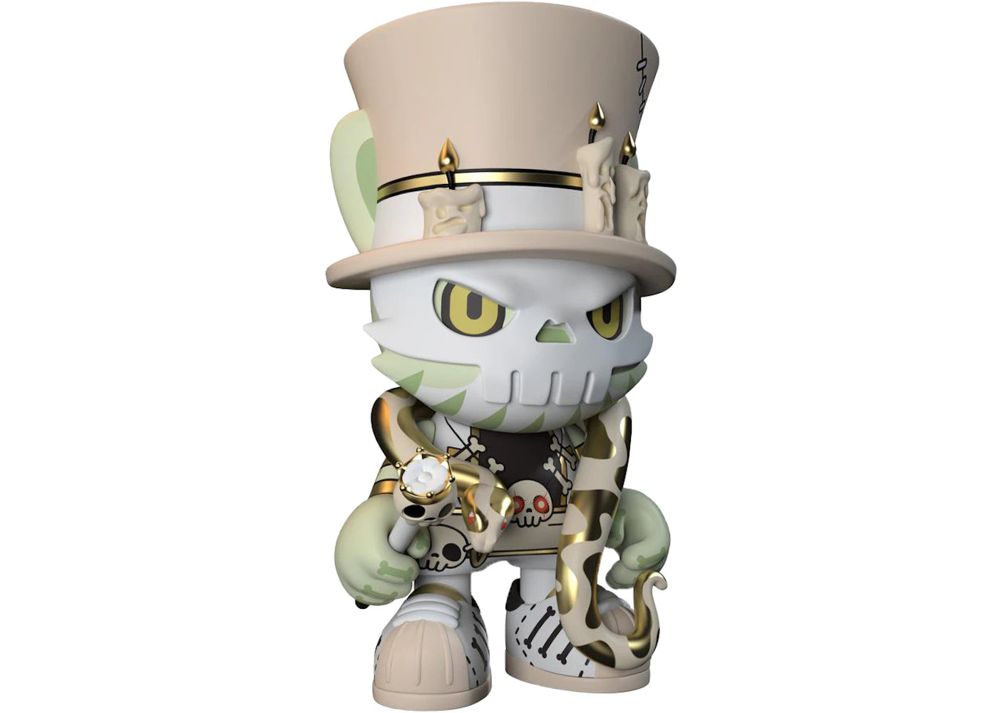 Superplastic King Janky The 8.5 "Swamp Gawd GID" 3" Figure Glow