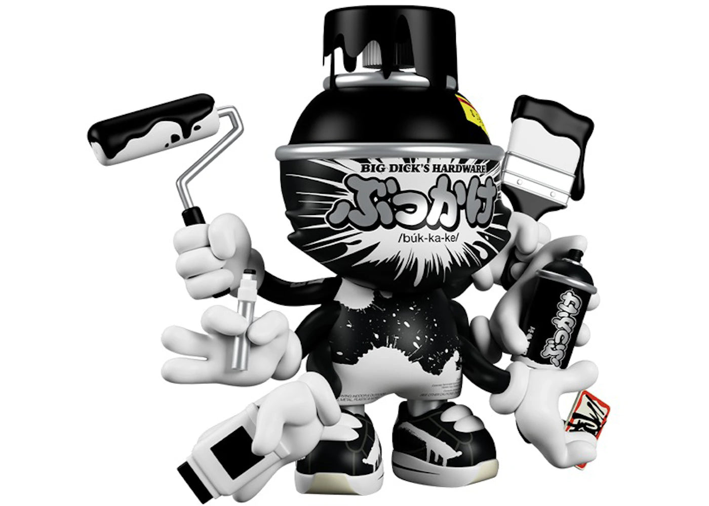 Superplastic OG Slick Black Widow Figure