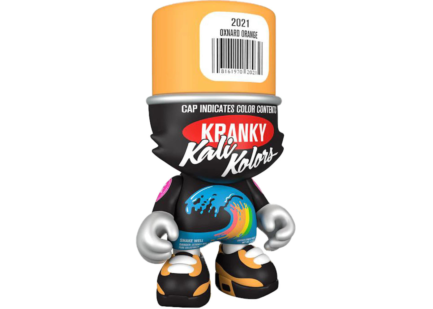 Superplastic Oxnard Orange Superkranky by Sket One Figure