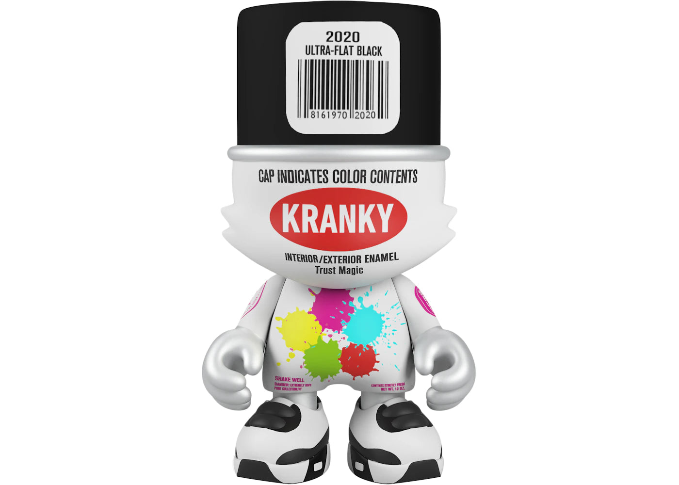 Superplastic SuperKranky by Sket One Figure Ultra-Flat Black