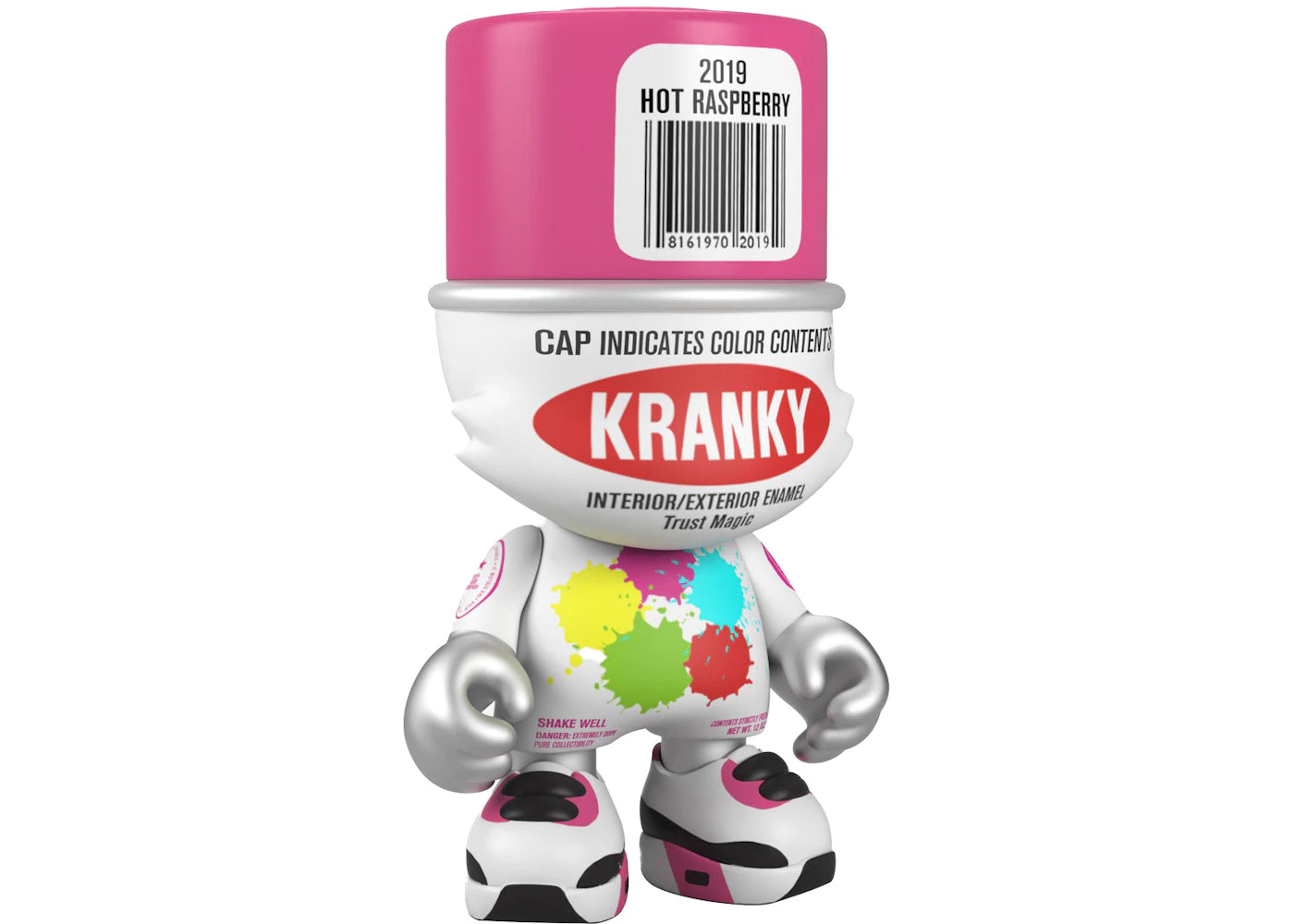 Superplastic Uberkranky by Sket One Figure Hot Raspberry