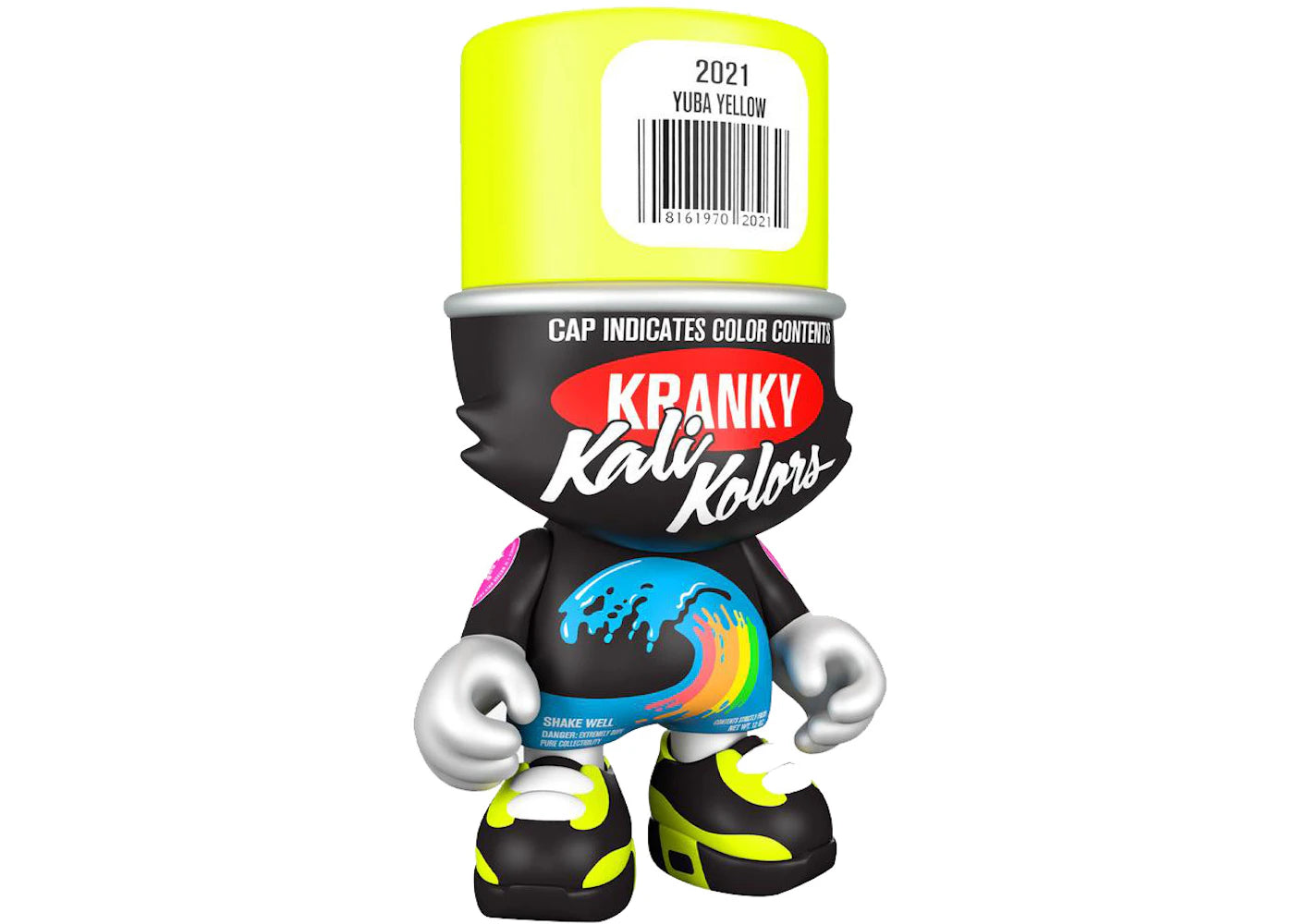 Superplastic Yuba Yellow Superkranky by Sket One Figure