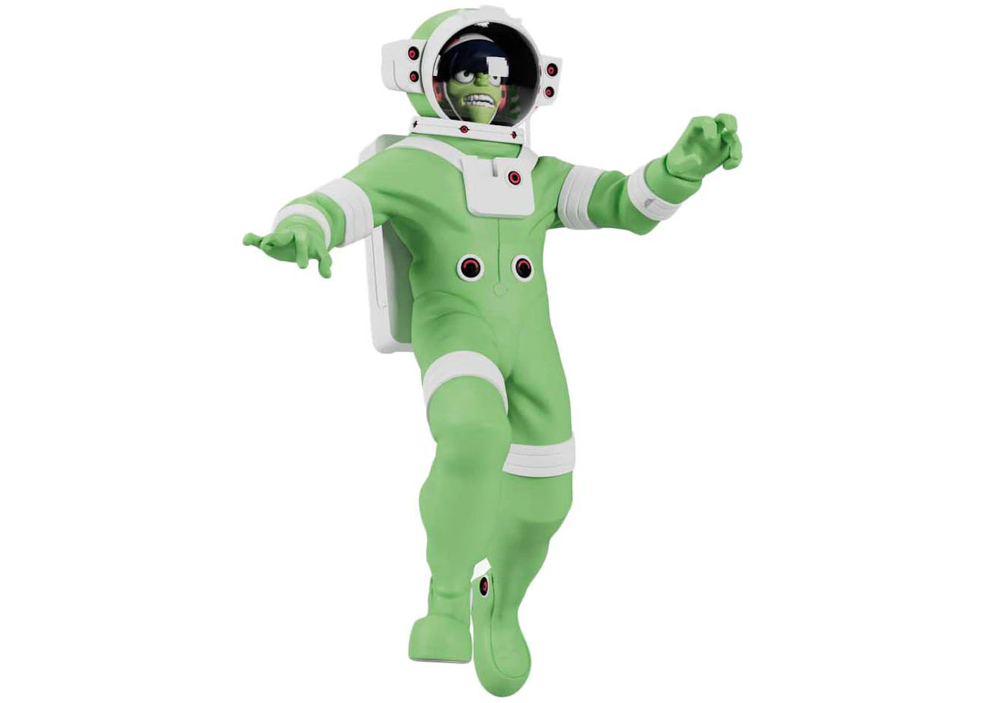 Superplastic x Gorillaz Astronaut Murdoc Figure Green