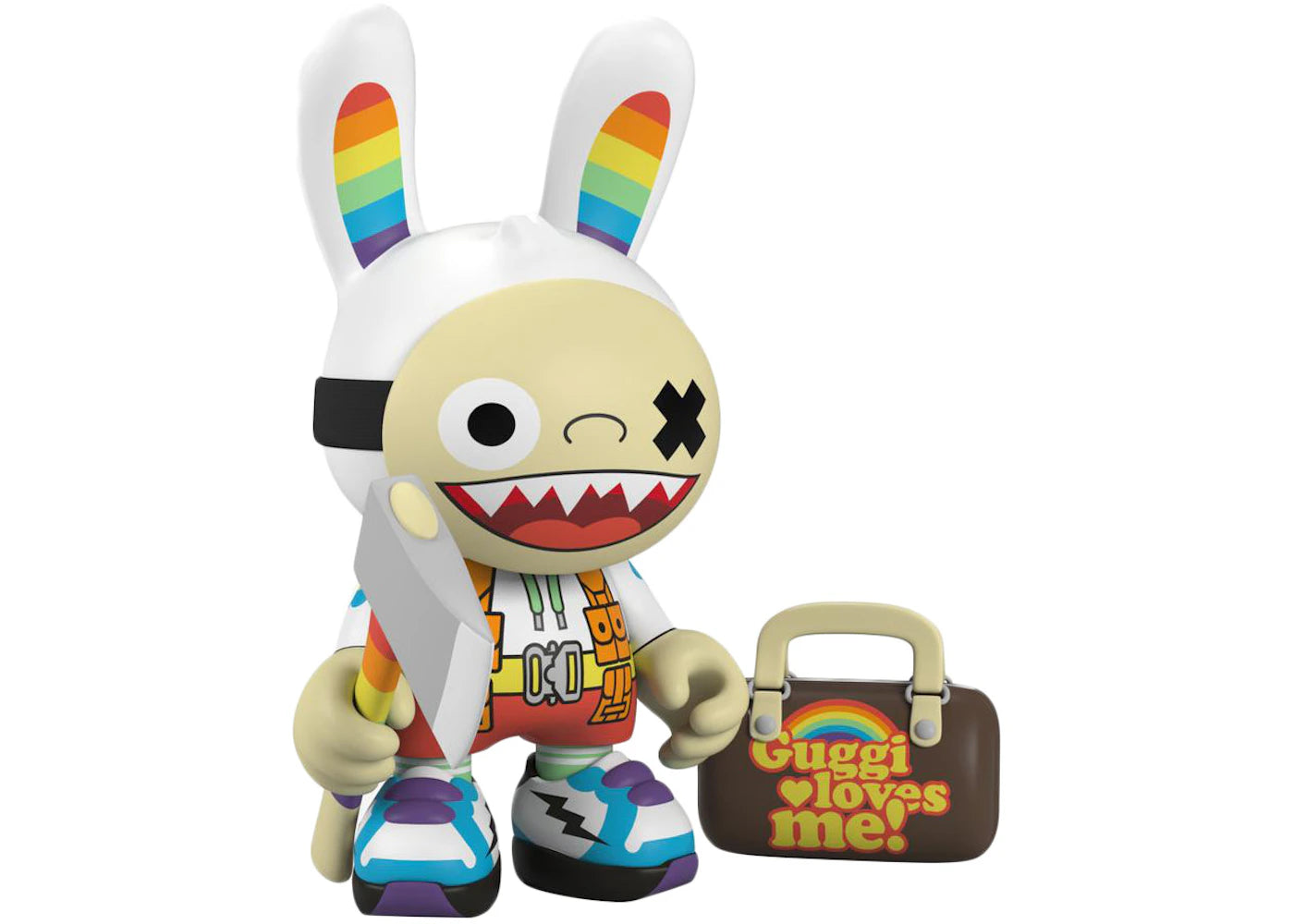 Superplastic x Guggimon Pride Fashion EDC Superguggi Figure