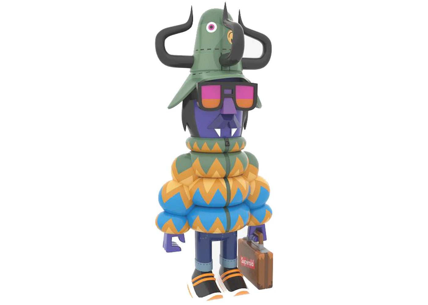 Superplastic x Pete Fowler Maximillian Cash Autumn Sunset Edition Figure