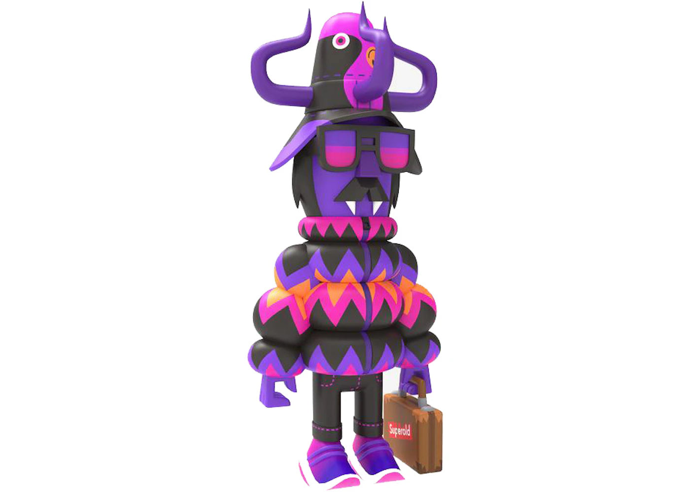 Superplastic x Pete Fowler Maximillian Cash Gothic Sunset Edition Figure