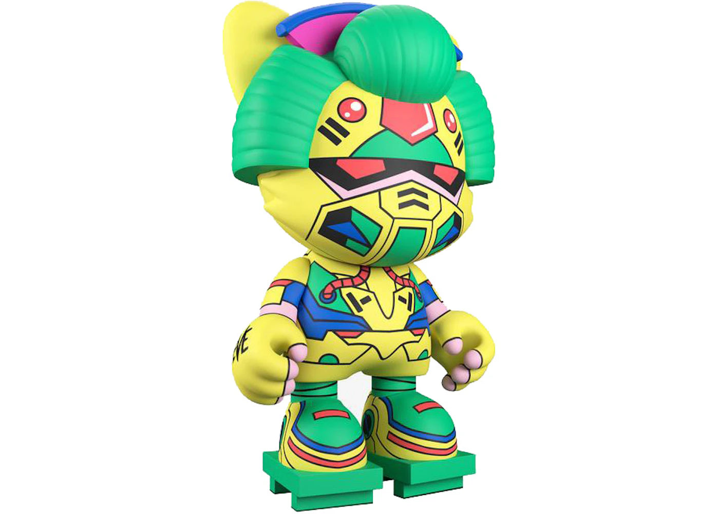 Superplastic x Steve Aoki Neon Future Janky Figure