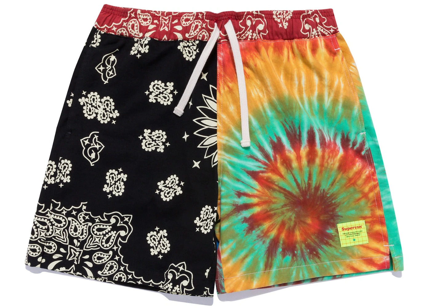 Supervsn NU America Shorts Black/Tie Dye