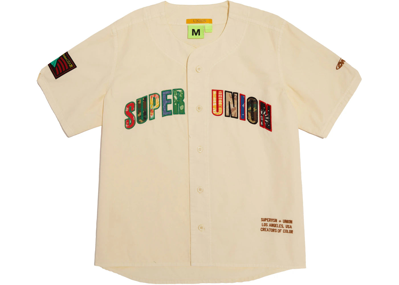Supervsn SUPERUNION Baseball Jersey Cream