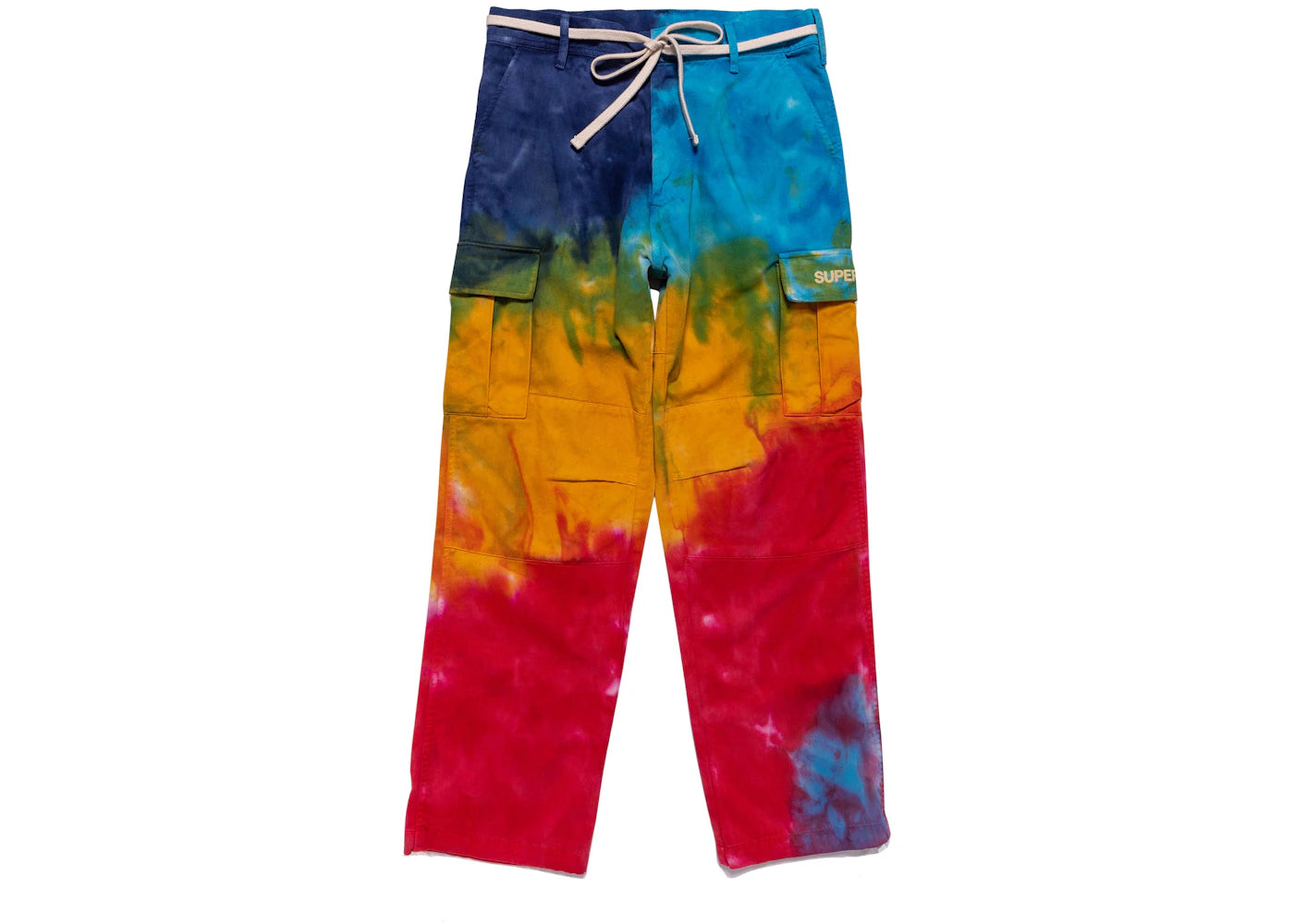 Supervsn Studio Field Cargo Pants Tie Dye