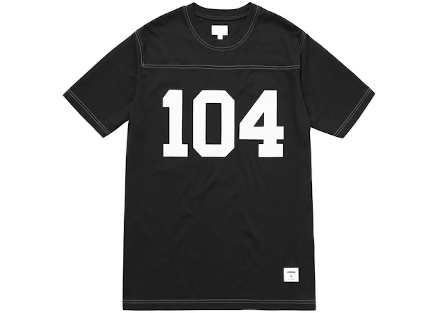 Supreme 104 Football Top Black