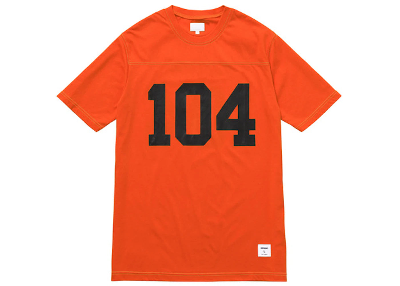 Supreme 104 Football Top Orange