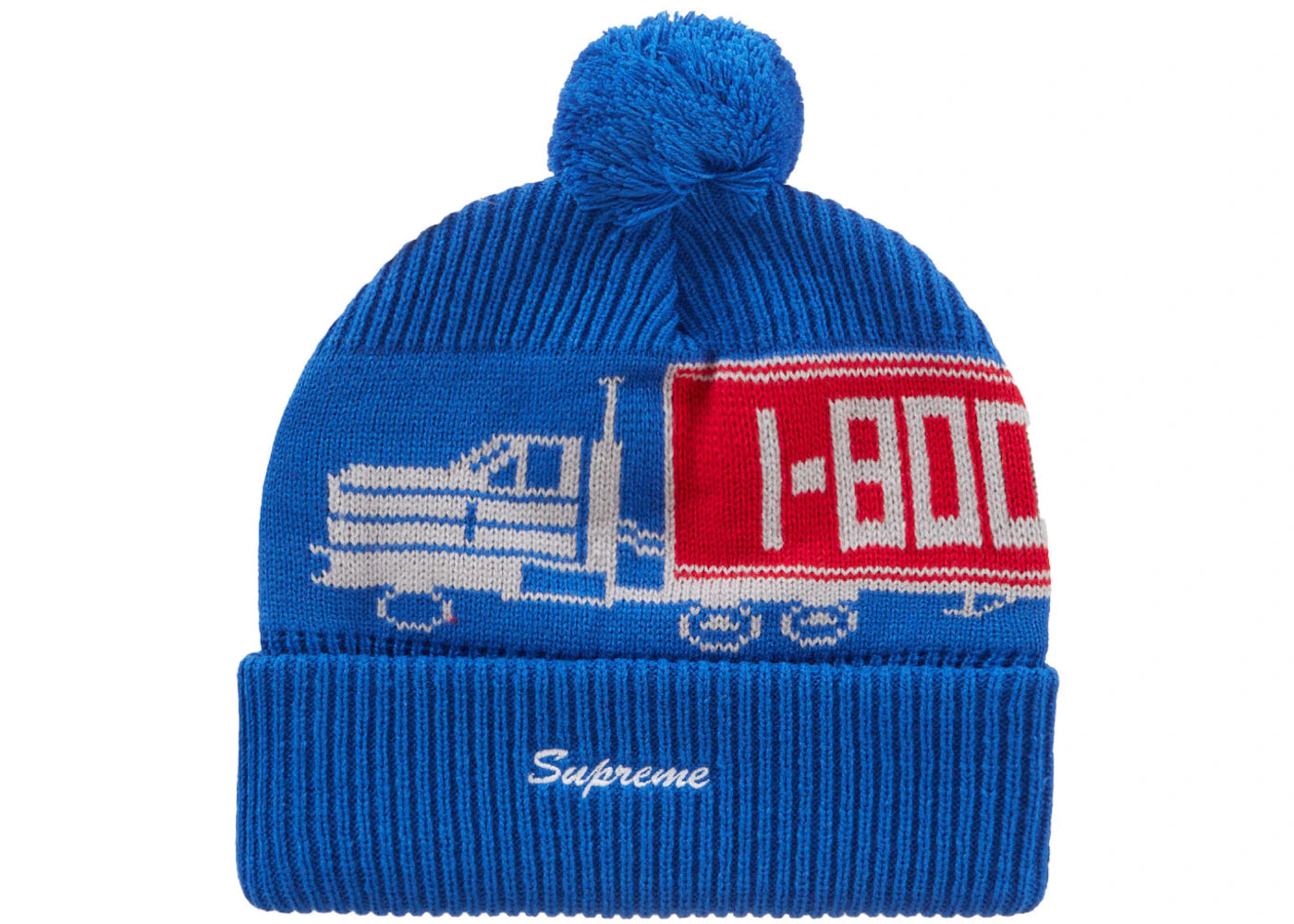 Supreme 18-Wheeler Beanie Blue