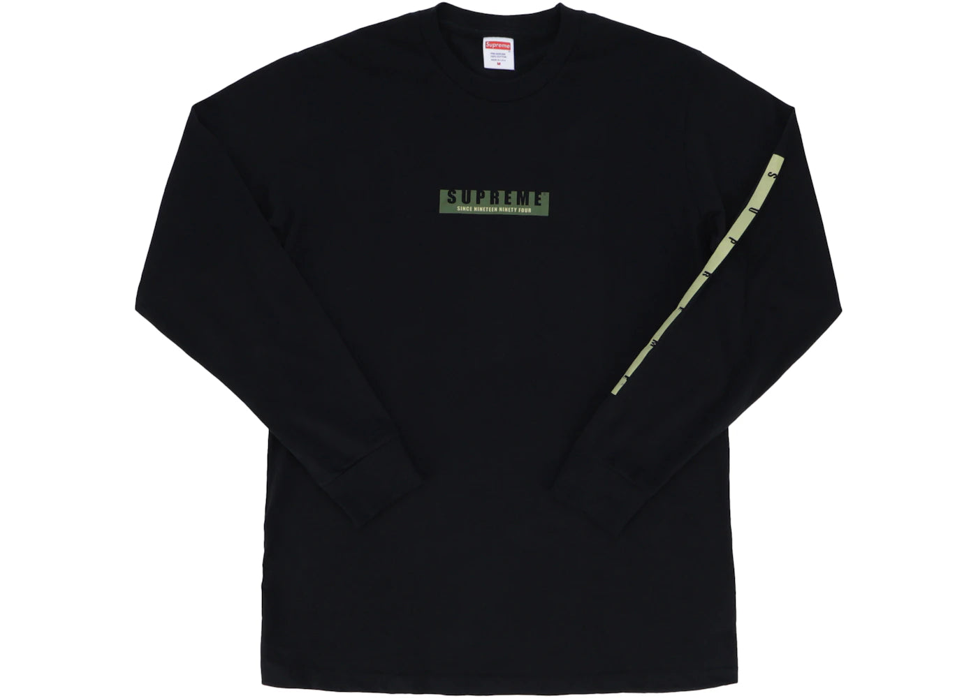 Supreme 1994 LS Tee Black