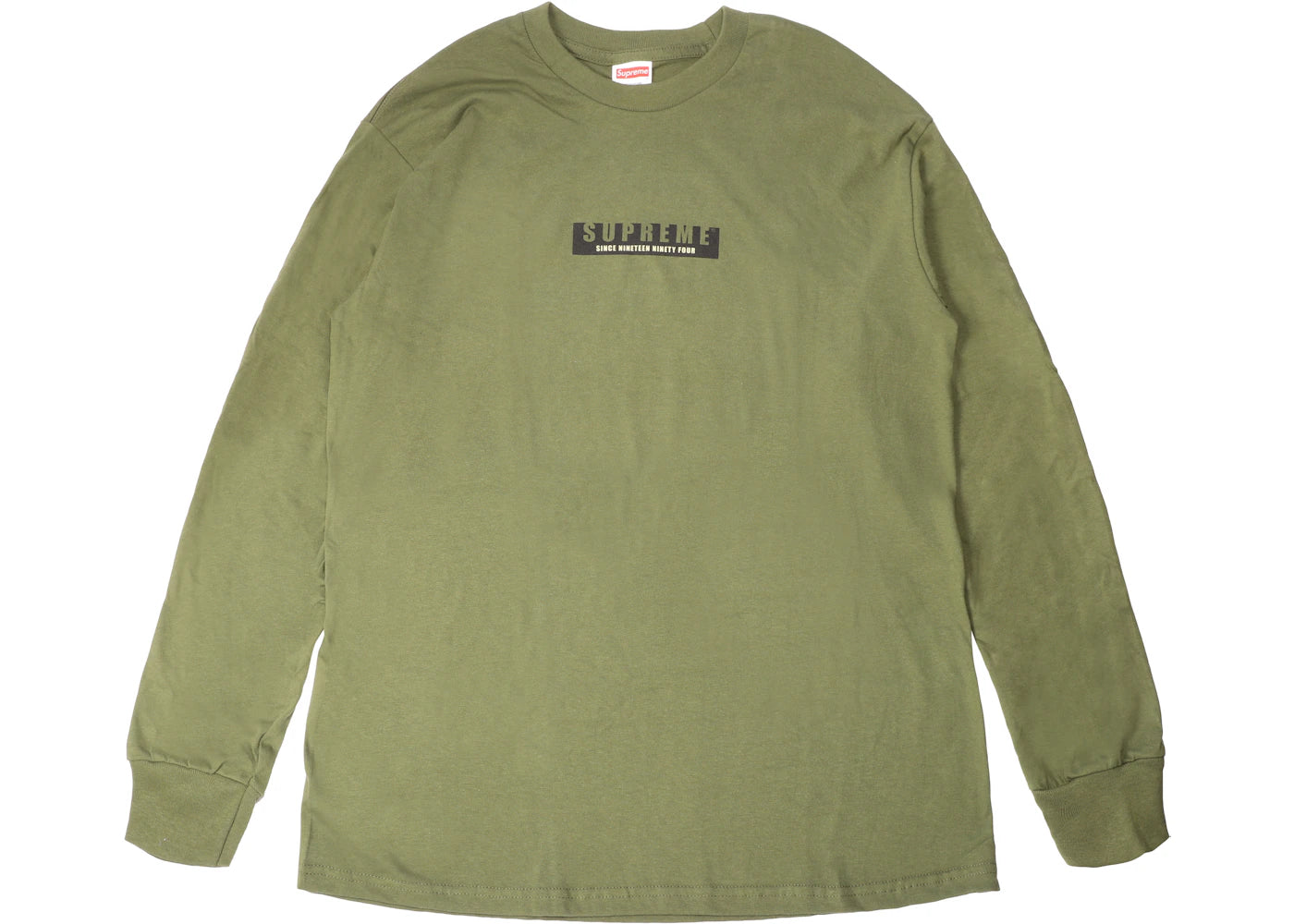 Supreme 1994 LS Tee Olive