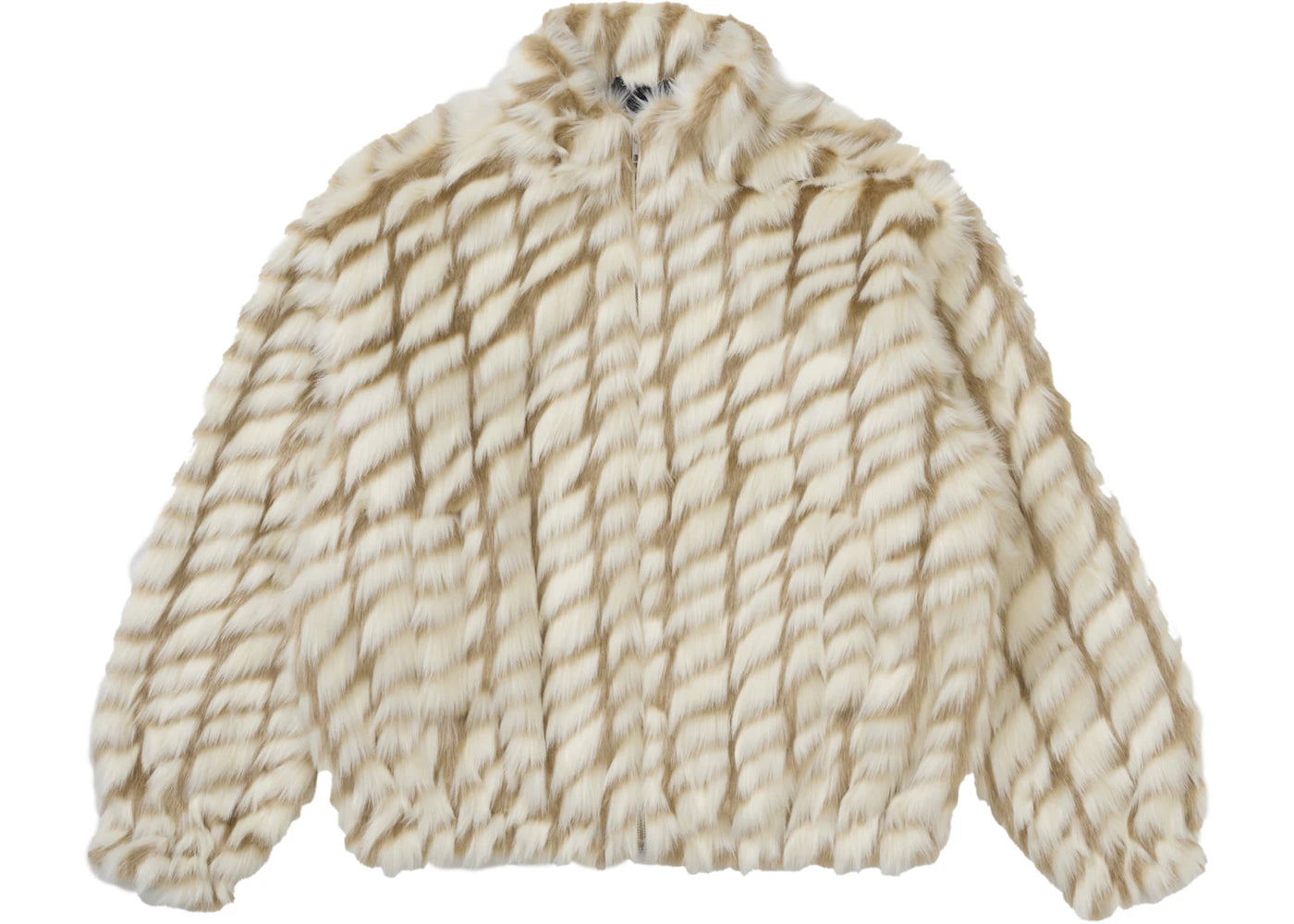 Supreme 2-Tone WINDSTOPPER Faux Fur Jacket Tan