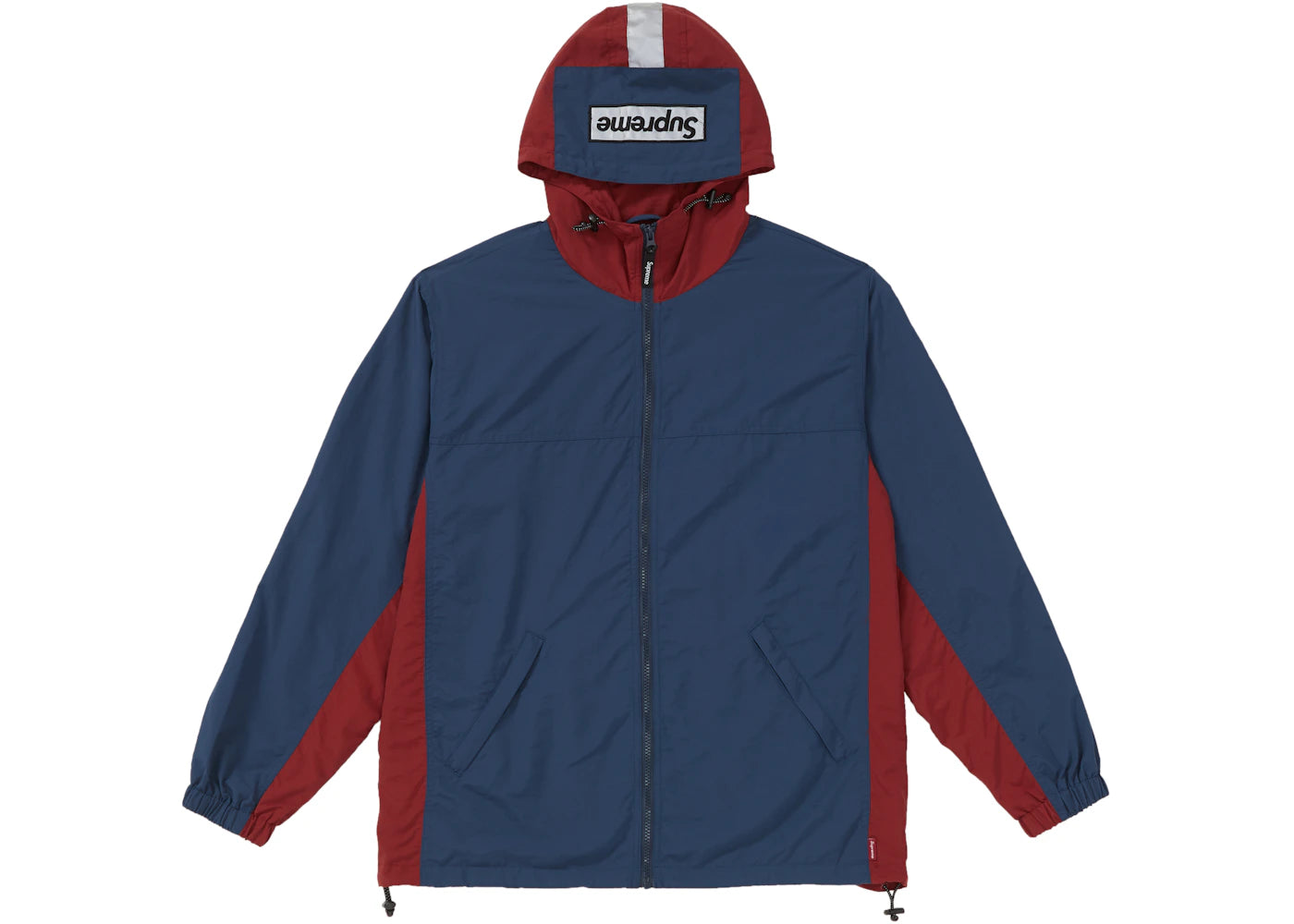 Supreme 2-Tone Zip Up Jacket Navy