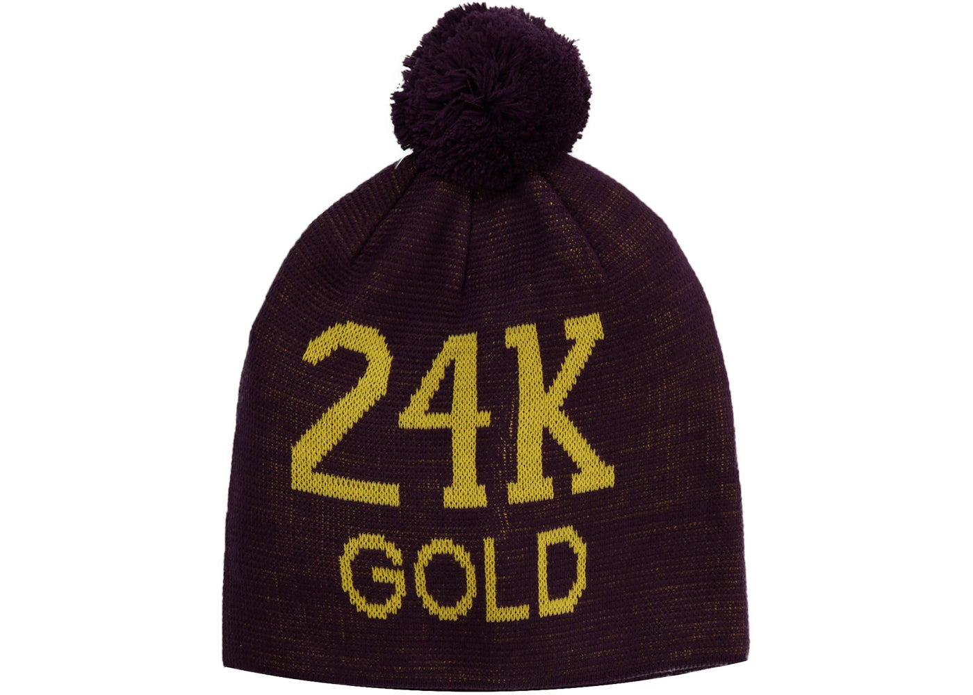 Supreme 24K Gold Beanie Purple