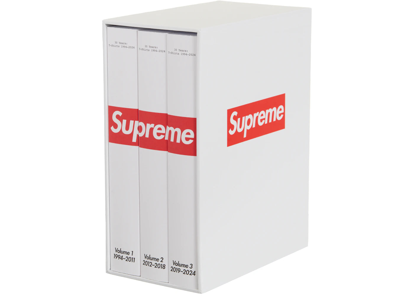 Supreme 30 Years: T-Shirts 1994-2024 Book White