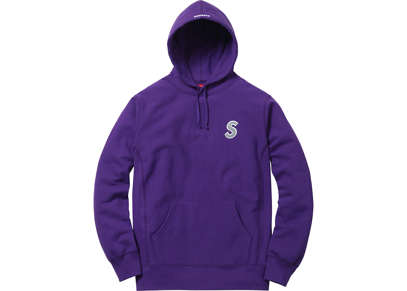 Supreme 3M Reflective S Logo Hooded Sweatshirt Purple
