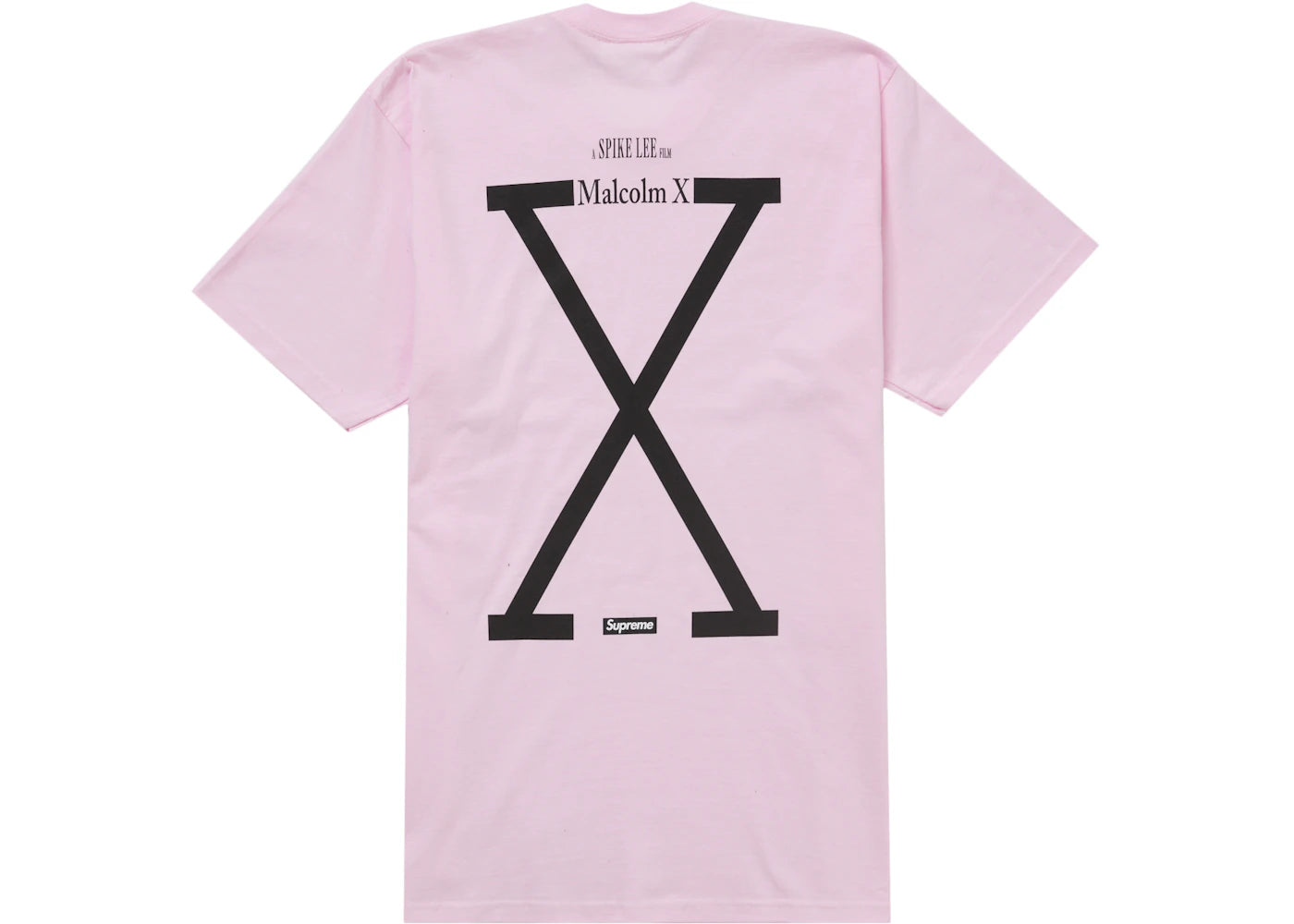 Supreme 40 Acres Malcolm X Tee Pink