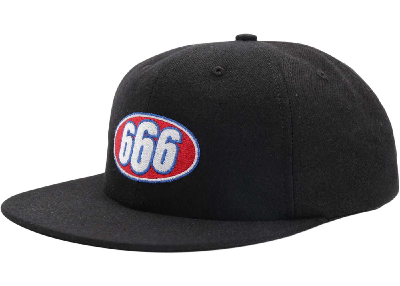 Supreme 666 6-Panel Black