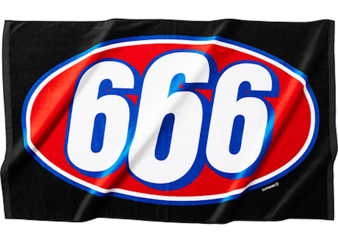 Supreme 666 Towel Black
