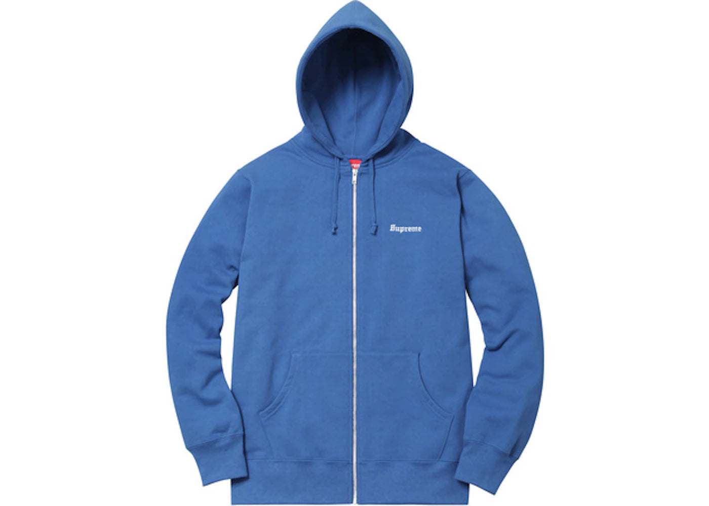Supreme 666 Zip Up Hooded Sweatshirt Pale Royal